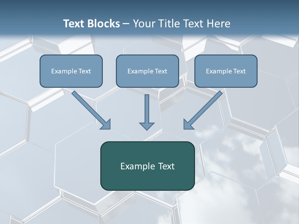 Step Reflection Unique PowerPoint Template