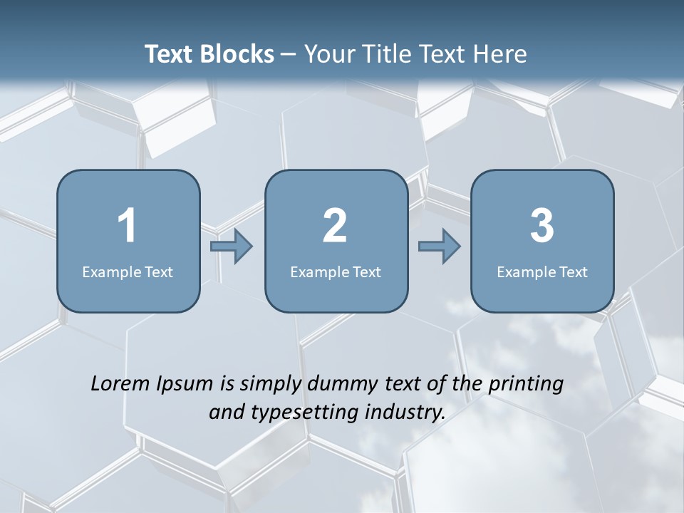 Step Reflection Unique PowerPoint Template