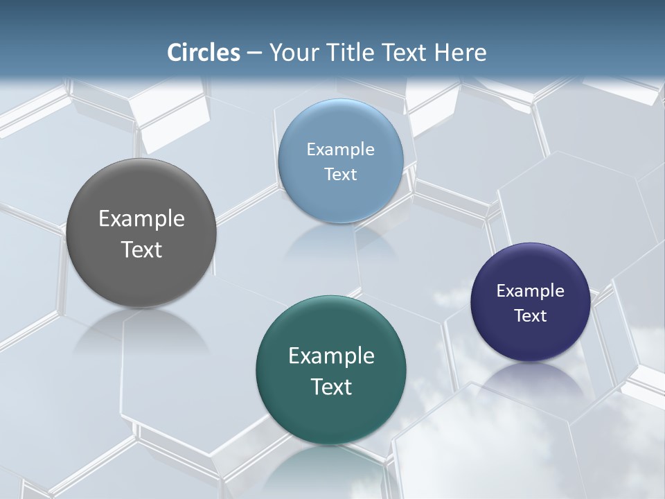 Step Reflection Unique PowerPoint Template