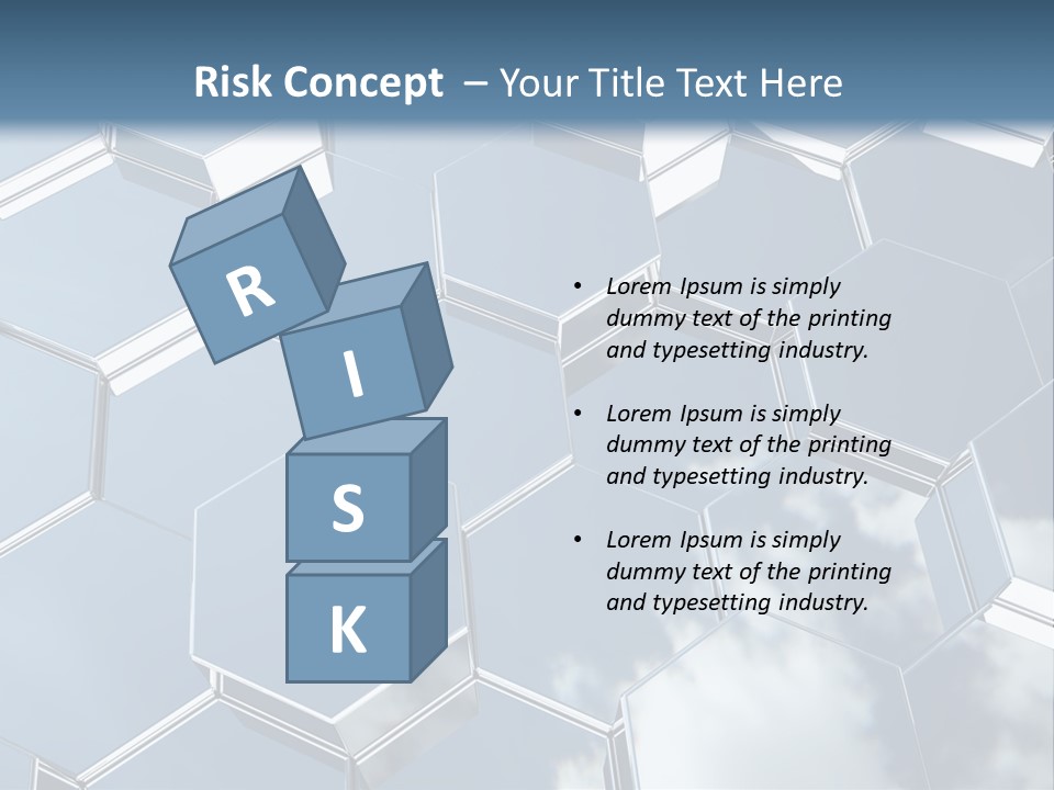 Step Reflection Unique PowerPoint Template