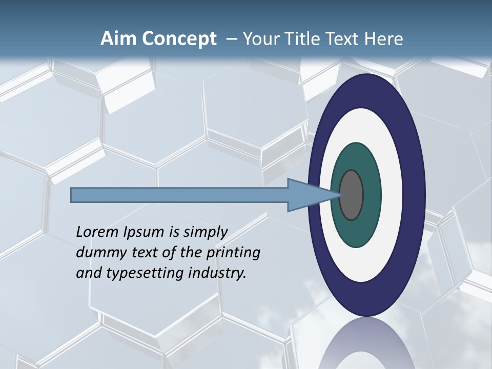 Step Reflection Unique PowerPoint Template