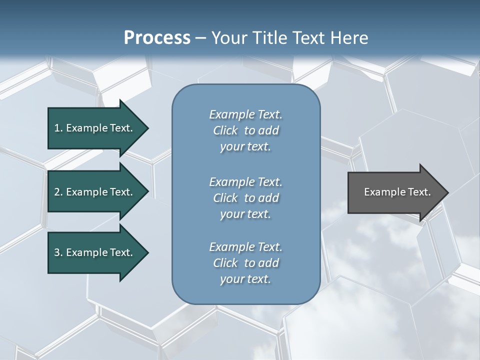 Step Reflection Unique PowerPoint Template