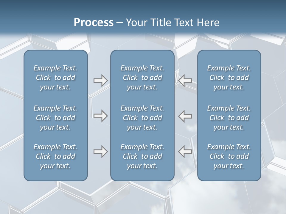 Step Reflection Unique PowerPoint Template