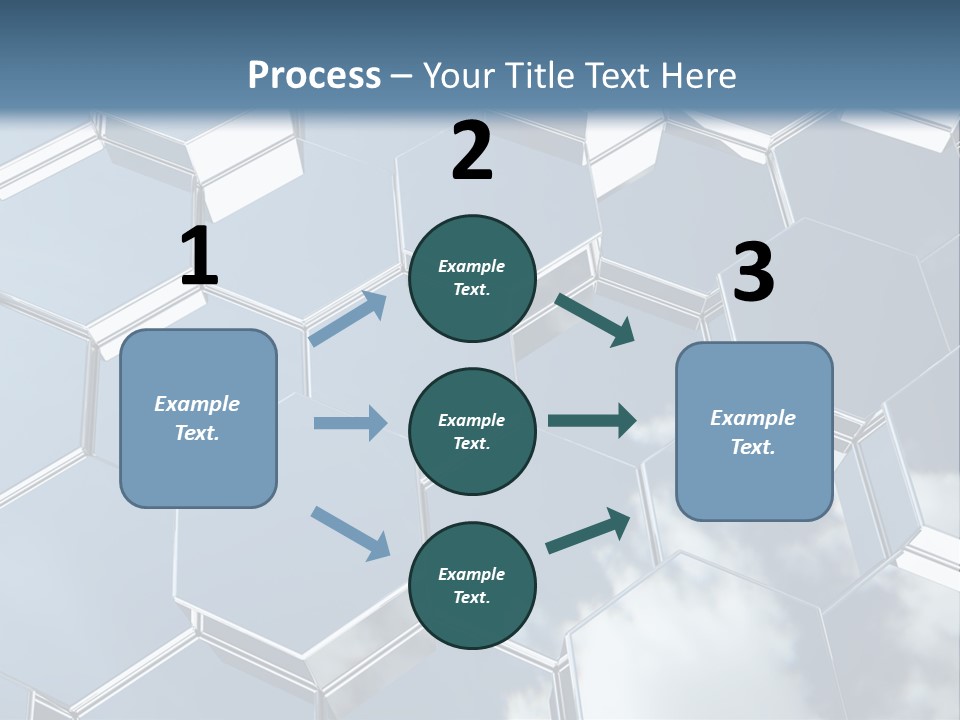 Step Reflection Unique PowerPoint Template