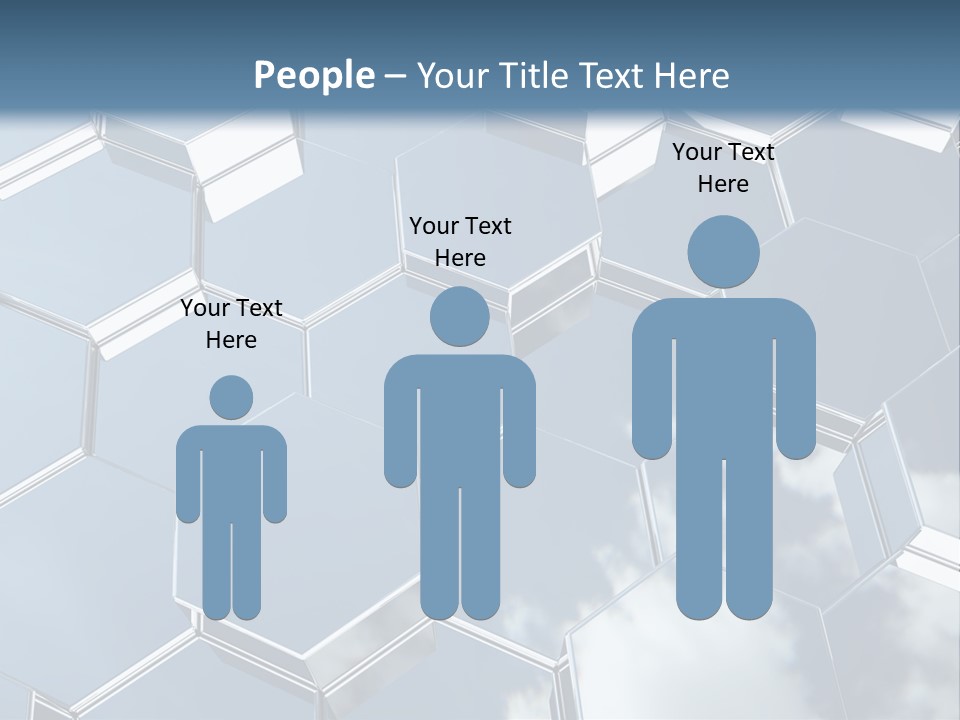 Step Reflection Unique PowerPoint Template