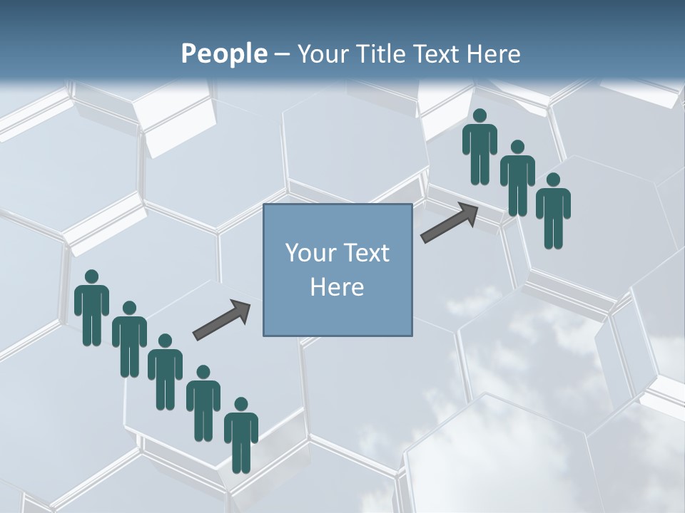Step Reflection Unique PowerPoint Template