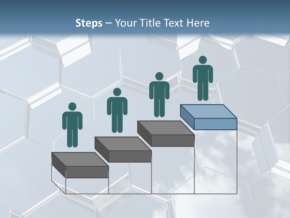Step Reflection Unique PowerPoint Template