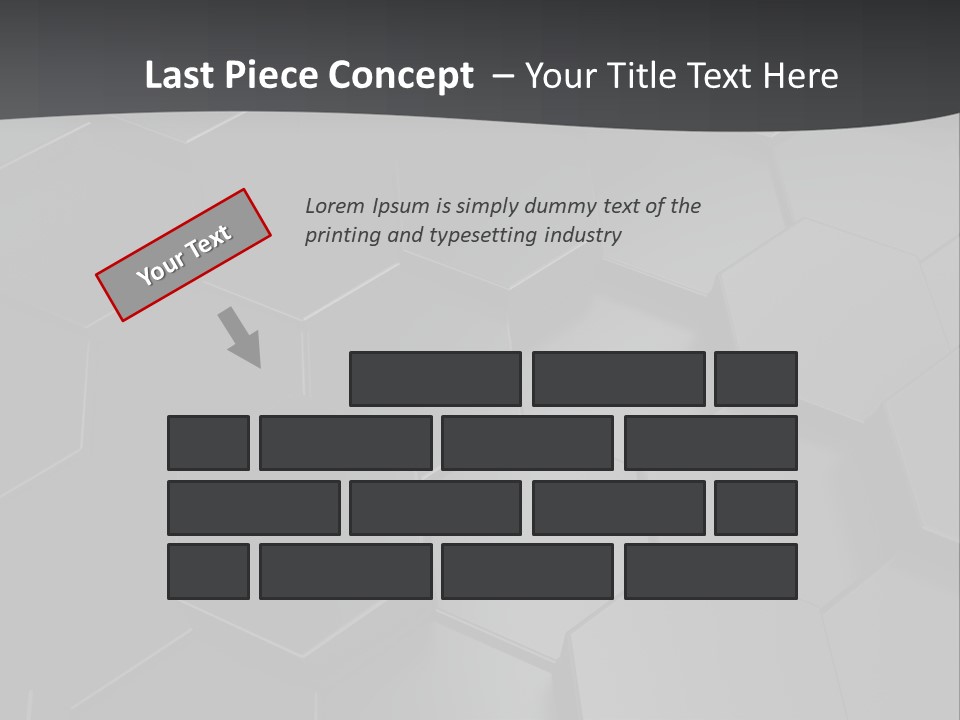 Reflection Congestion Copy Space PowerPoint Template