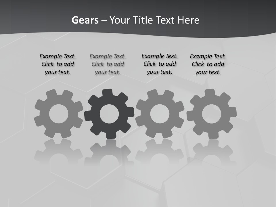 Reflection Congestion Copy Space PowerPoint Template