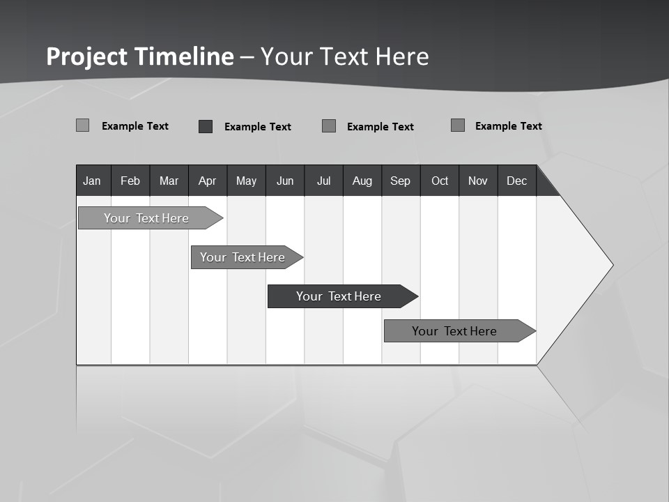 Reflection Congestion Copy Space PowerPoint Template