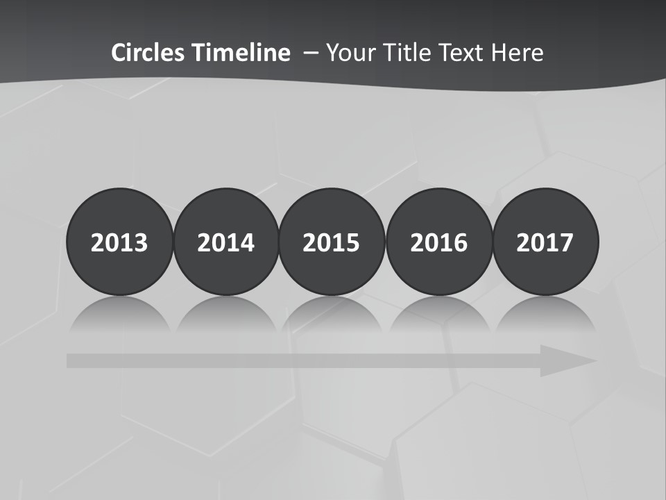 Reflection Congestion Copy Space PowerPoint Template