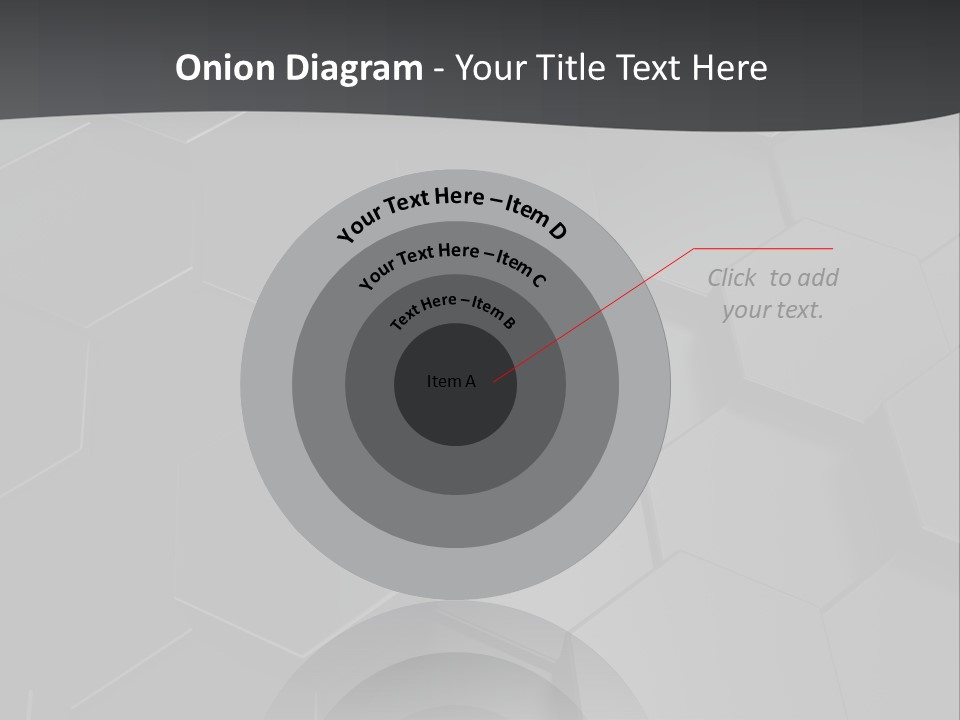 Reflection Congestion Copy Space PowerPoint Template