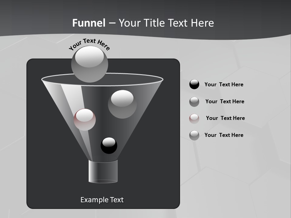Reflection Congestion Copy Space PowerPoint Template