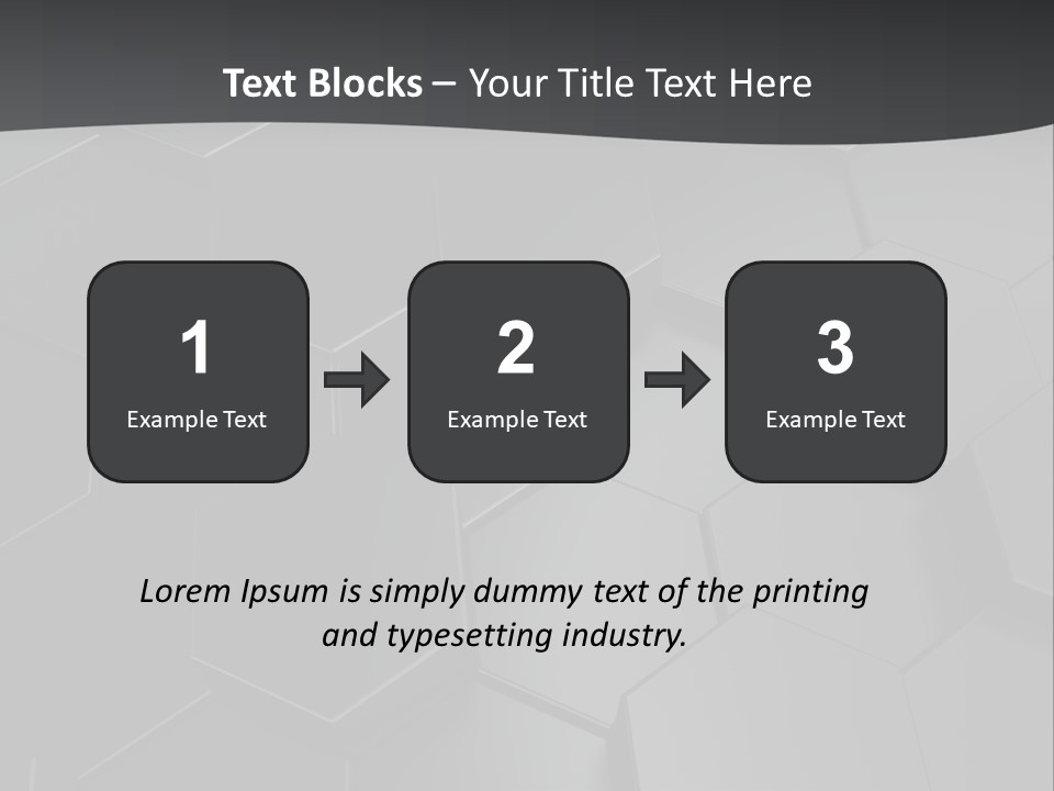 Reflection Congestion Copy Space PowerPoint Template
