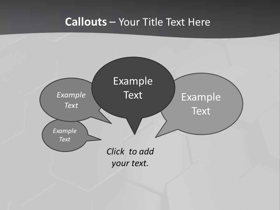 Reflection Congestion Copy Space PowerPoint Template