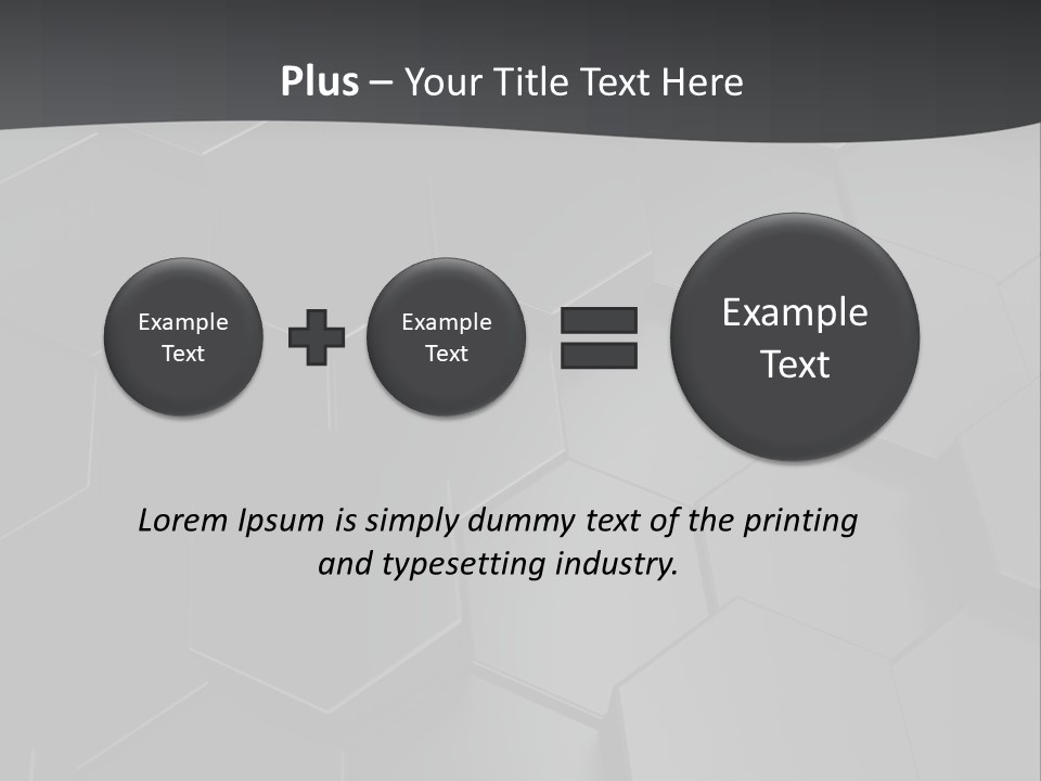 Reflection Congestion Copy Space PowerPoint Template