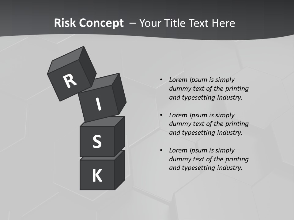 Reflection Congestion Copy Space PowerPoint Template