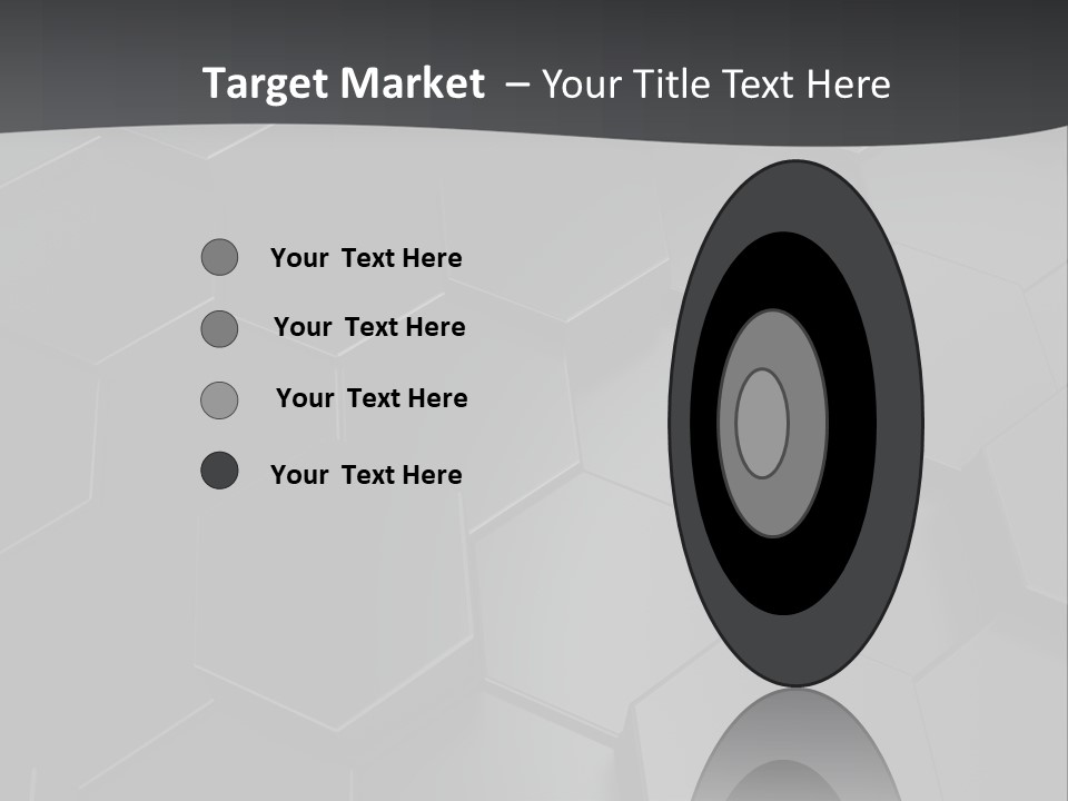 Reflection Congestion Copy Space PowerPoint Template