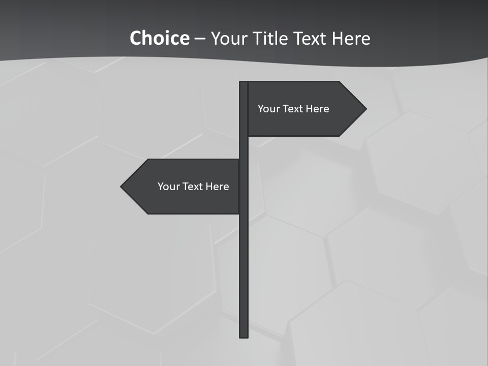 Reflection Congestion Copy Space PowerPoint Template