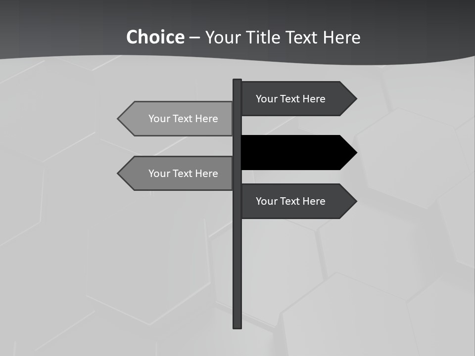 Reflection Congestion Copy Space PowerPoint Template