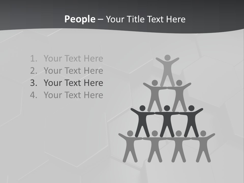 Reflection Congestion Copy Space PowerPoint Template