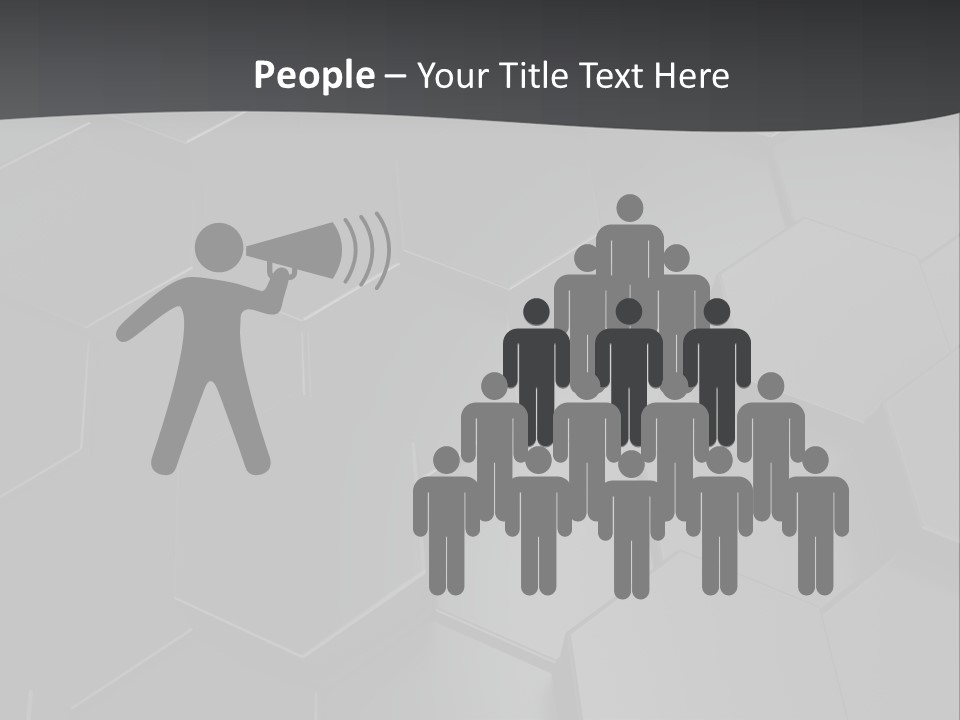 Reflection Congestion Copy Space PowerPoint Template