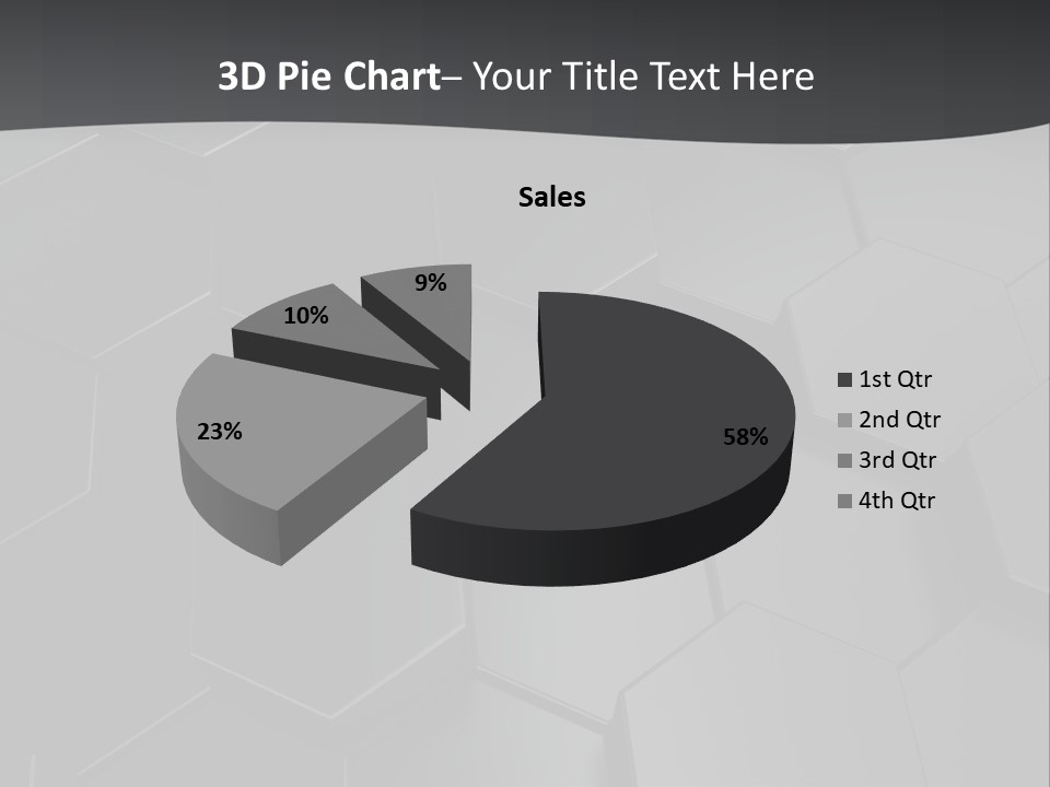 Reflection Congestion Copy Space PowerPoint Template