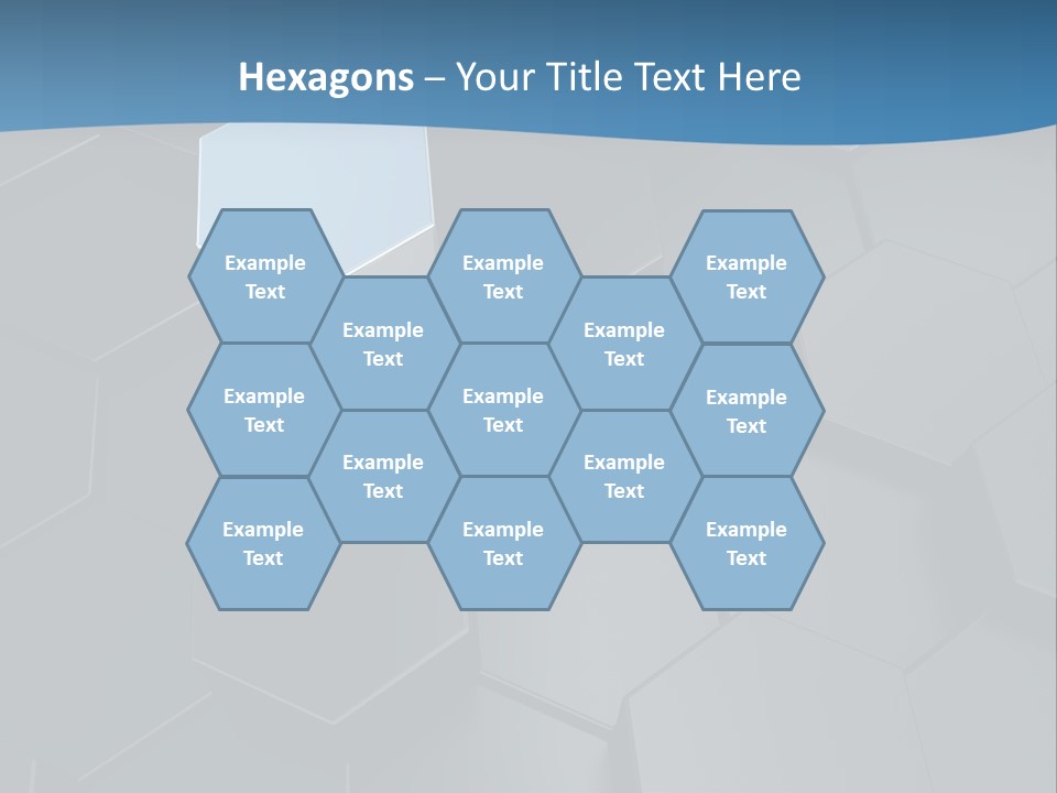 Black Aluminium Textured PowerPoint Template