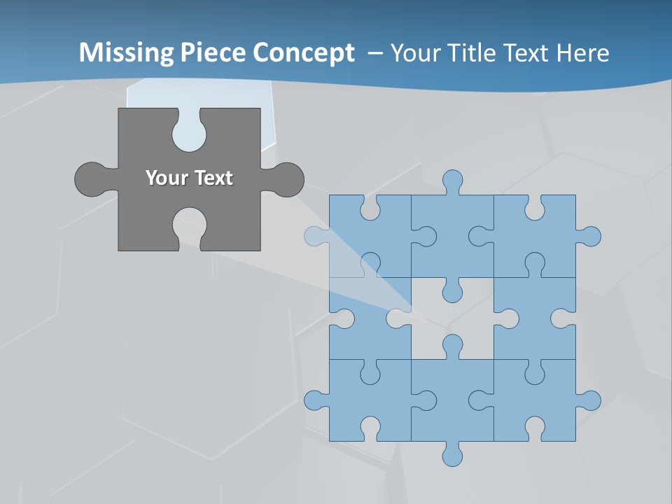 Black Aluminium Textured PowerPoint Template