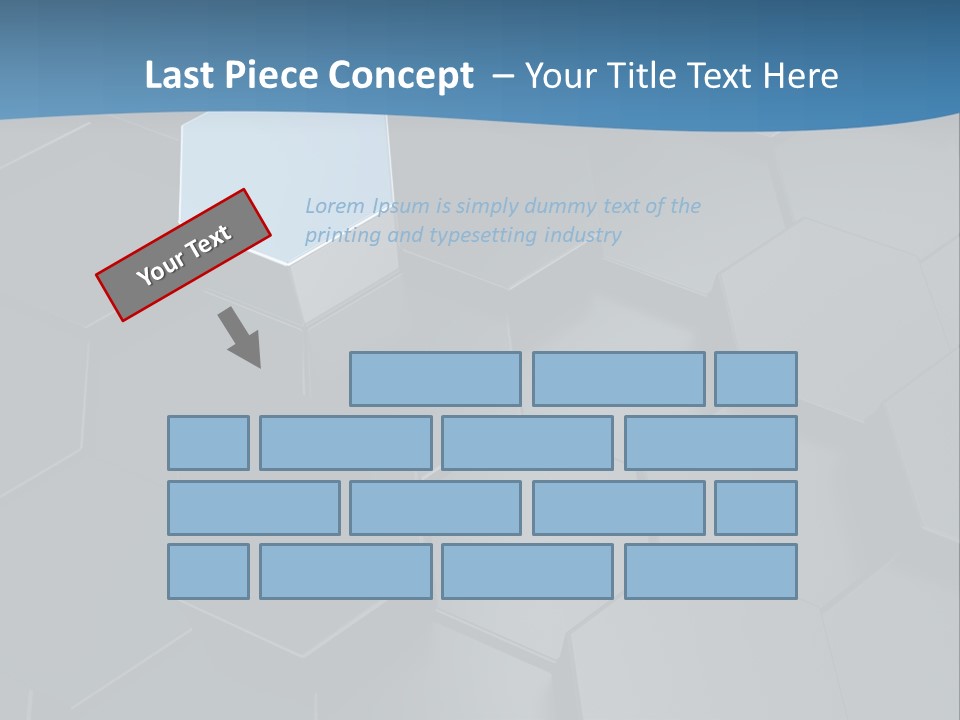 Black Aluminium Textured PowerPoint Template