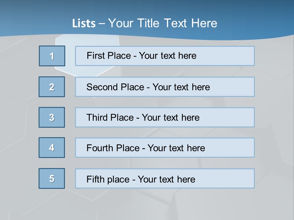 Black Aluminium Textured PowerPoint Template