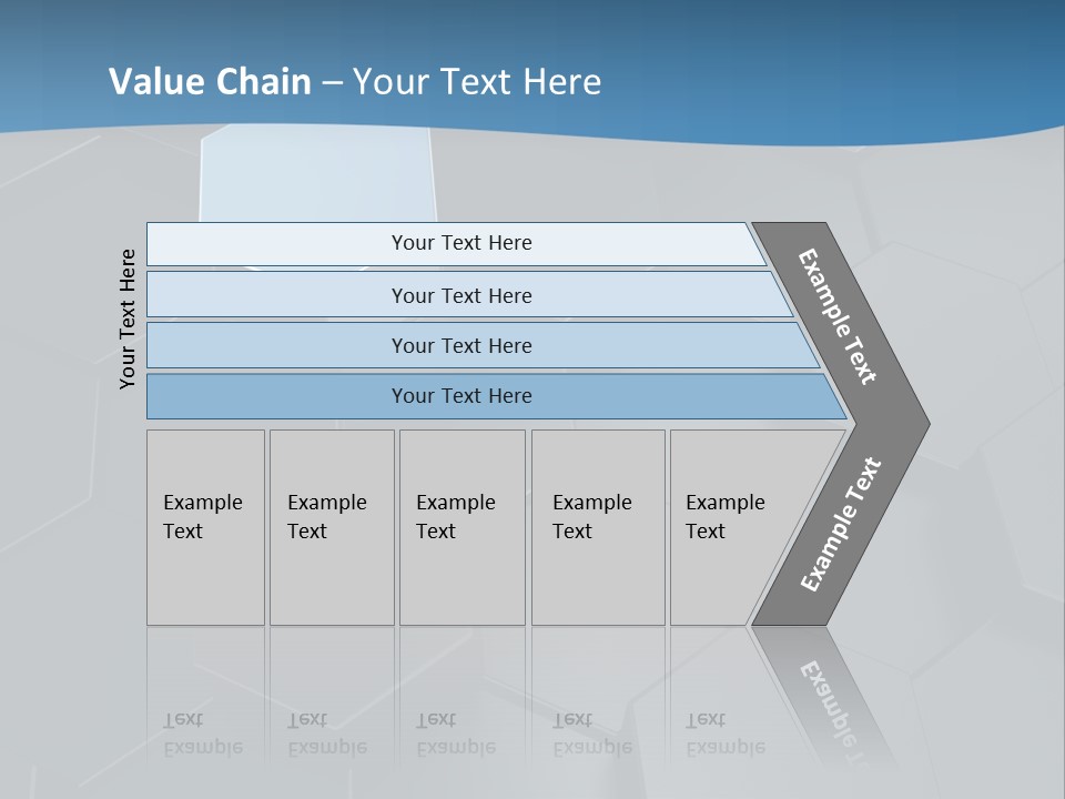 Black Aluminium Textured PowerPoint Template