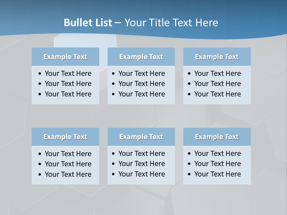 Black Aluminium Textured PowerPoint Template