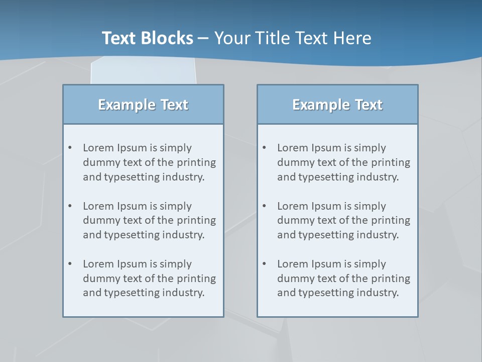 Black Aluminium Textured PowerPoint Template