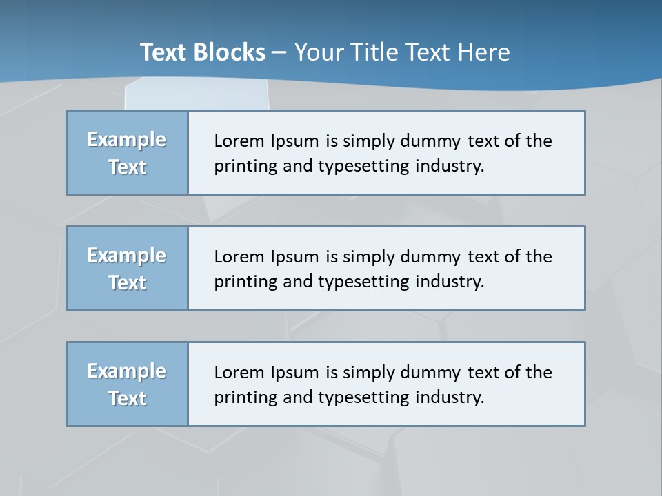 Black Aluminium Textured PowerPoint Template