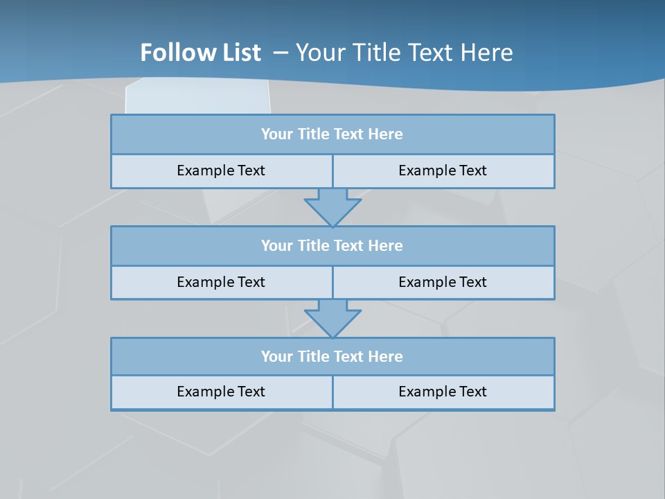 Black Aluminium Textured PowerPoint Template