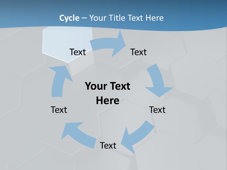 Black Aluminium Textured PowerPoint Template