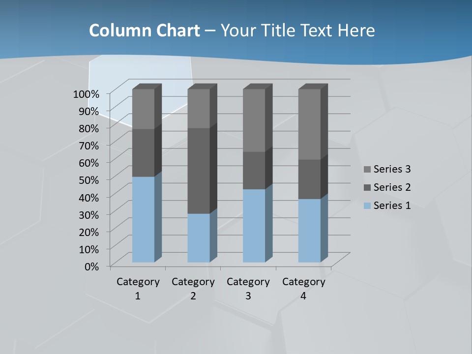 Black Aluminium Textured PowerPoint Template
