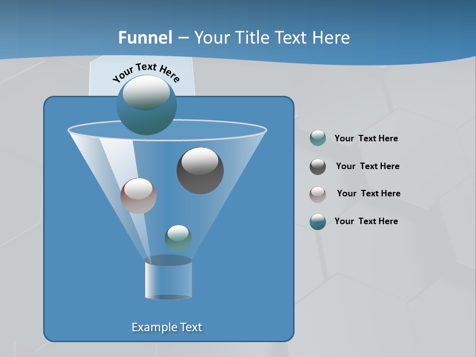 Black Aluminium Textured PowerPoint Template