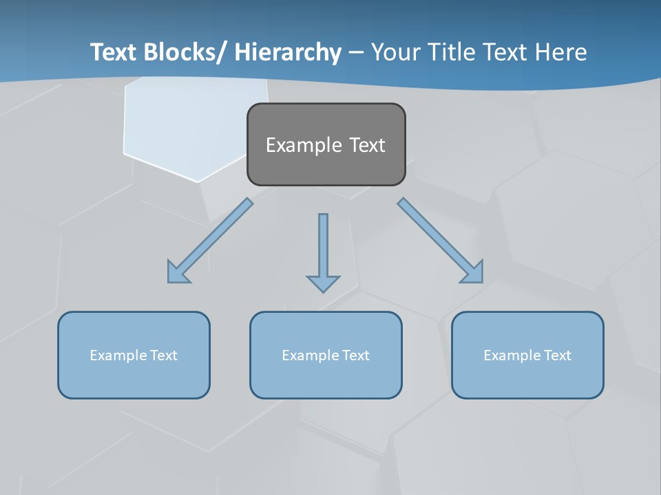 Black Aluminium Textured PowerPoint Template