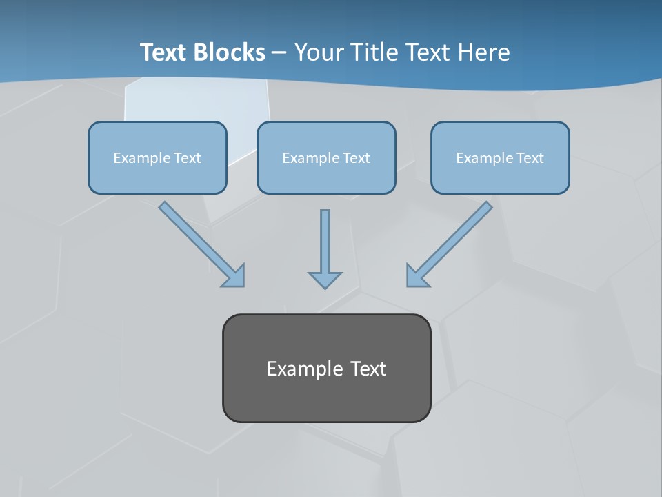 Black Aluminium Textured PowerPoint Template