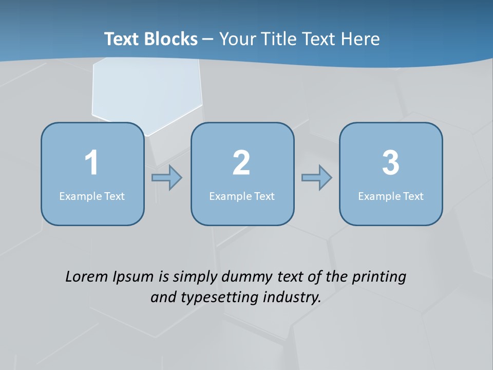 Black Aluminium Textured PowerPoint Template
