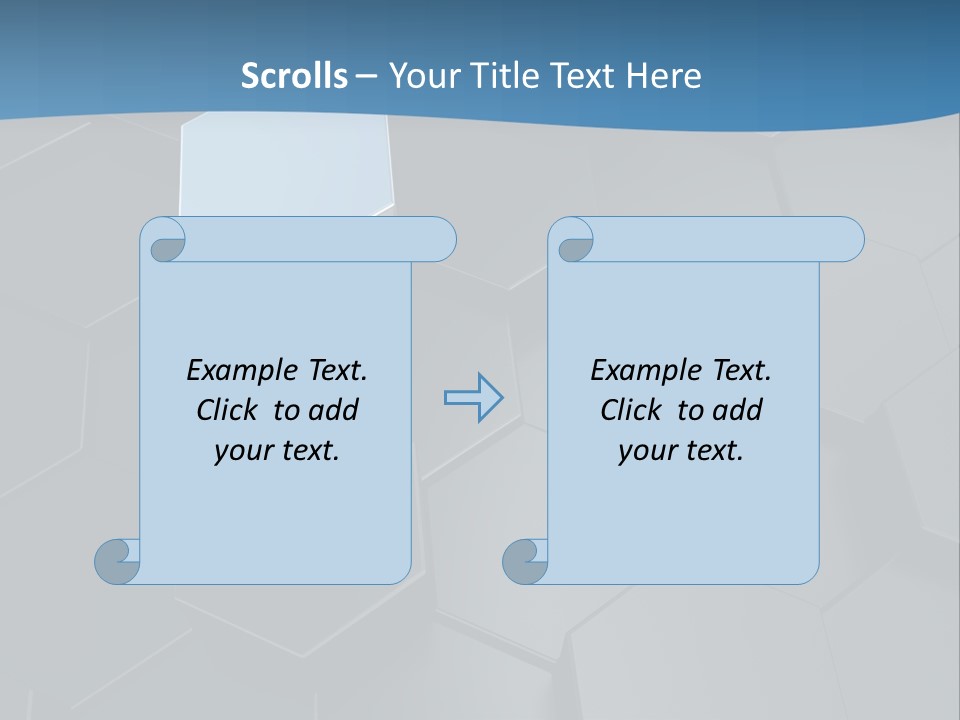 Black Aluminium Textured PowerPoint Template