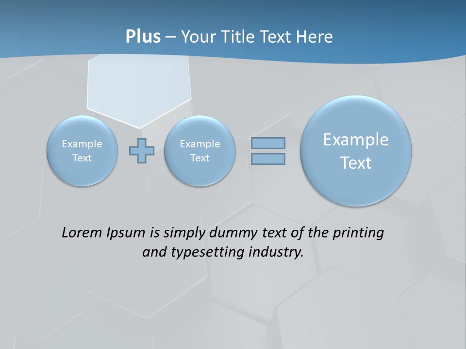 Black Aluminium Textured PowerPoint Template
