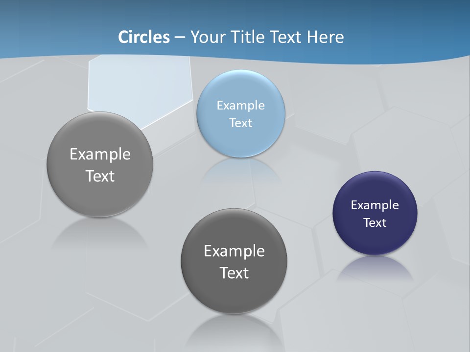 Black Aluminium Textured PowerPoint Template