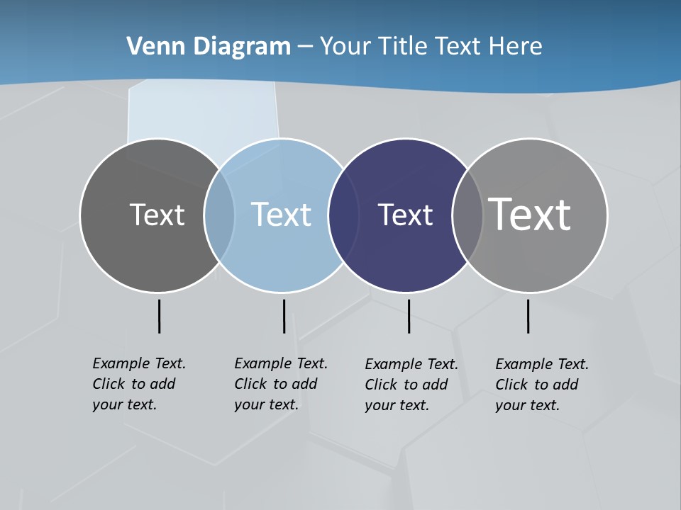 Black Aluminium Textured PowerPoint Template