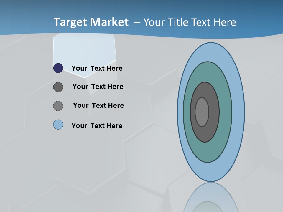 Black Aluminium Textured PowerPoint Template