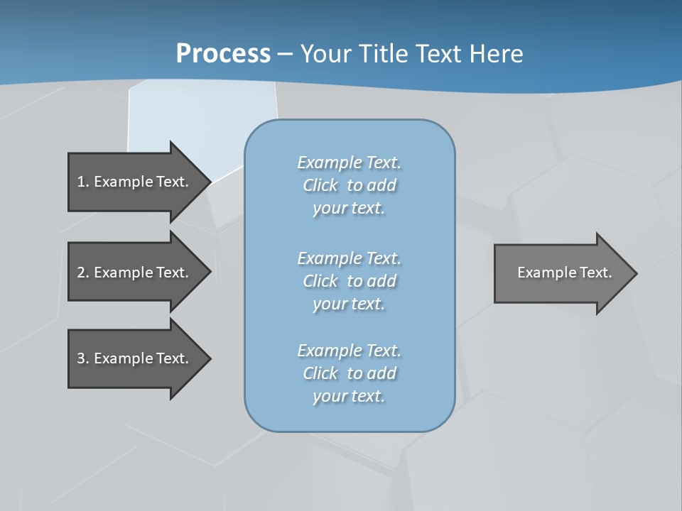 Black Aluminium Textured PowerPoint Template
