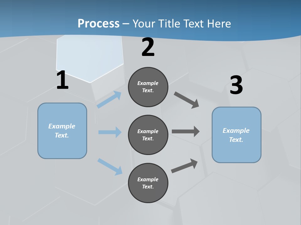 Black Aluminium Textured PowerPoint Template