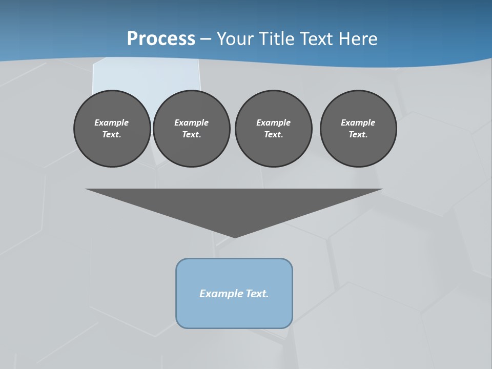 Black Aluminium Textured PowerPoint Template